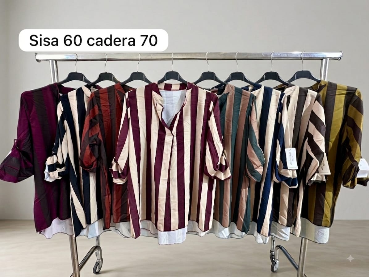 Blusa Fluida de Rayas SY