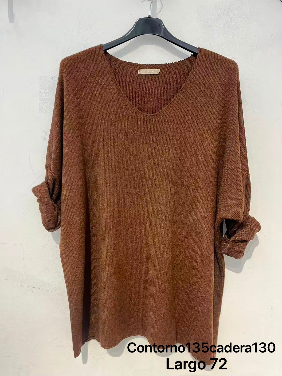 Jersey De Punto con cuello V 82581