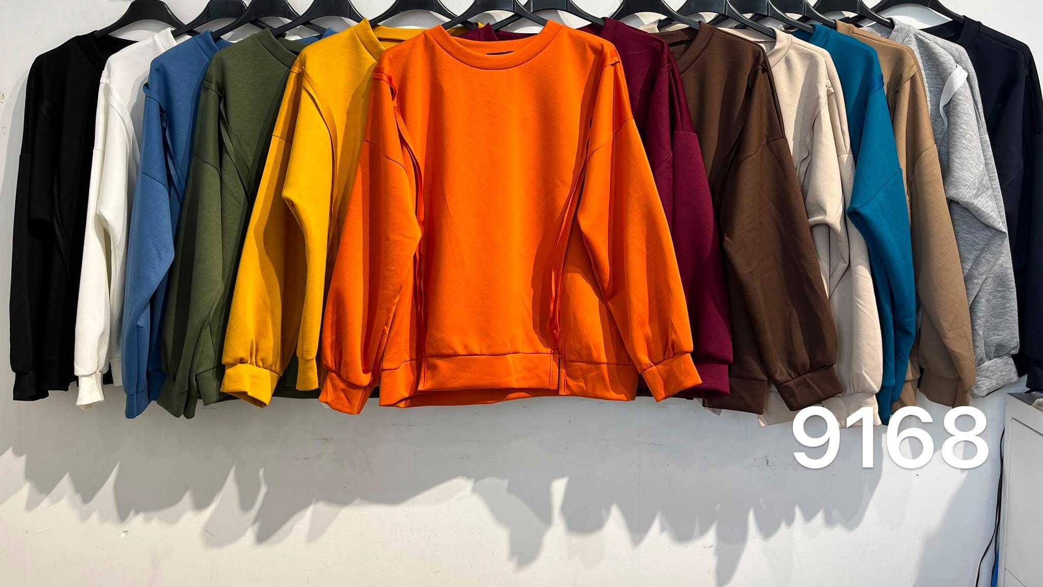 Sudadera de Cuello Redondo 9168