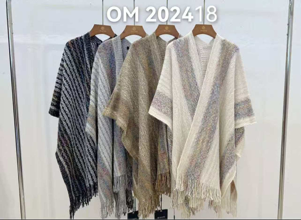 OM202418 Poncho Abierto Largo