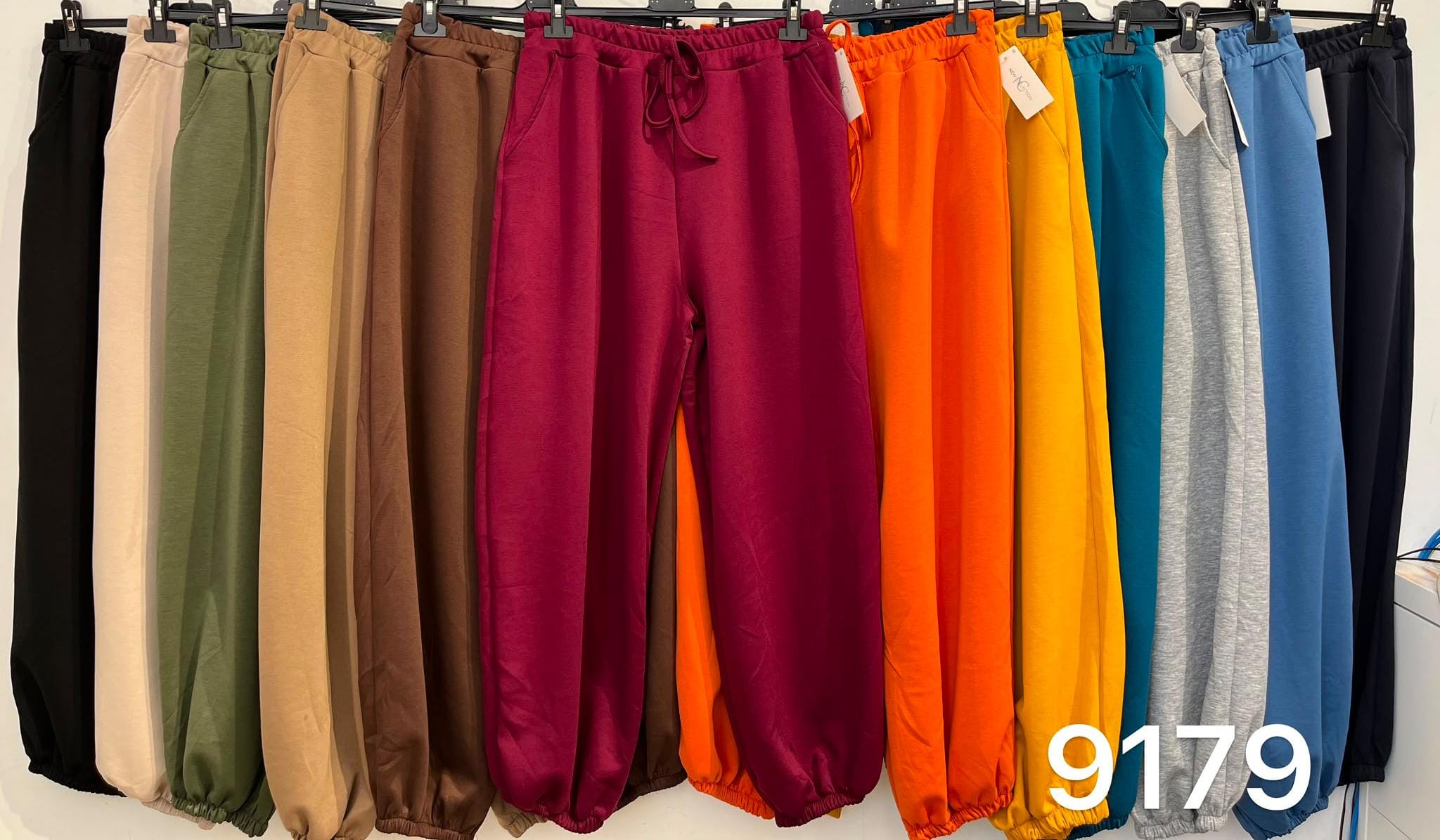 Pantalones de Chándal de puño 9179