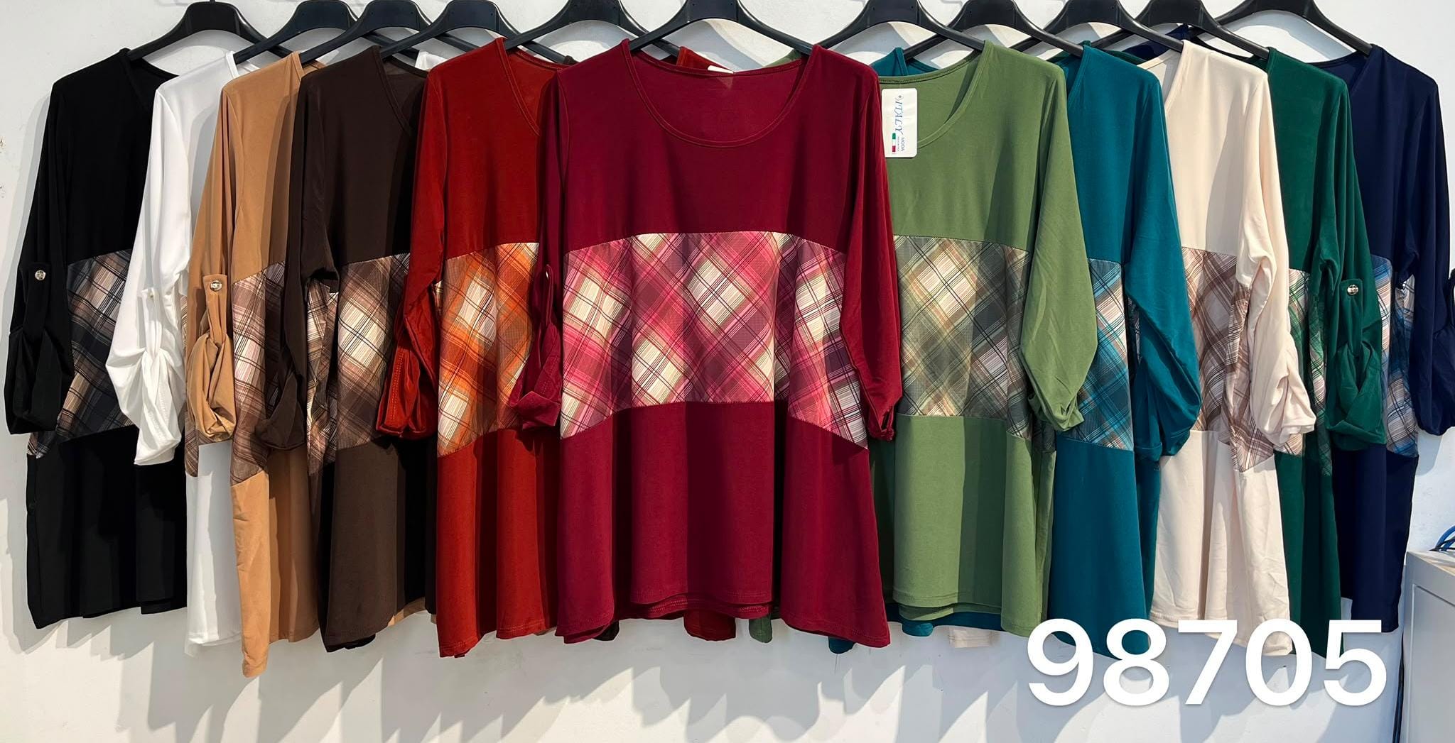 Camiseta Fluida Bicolor 98705